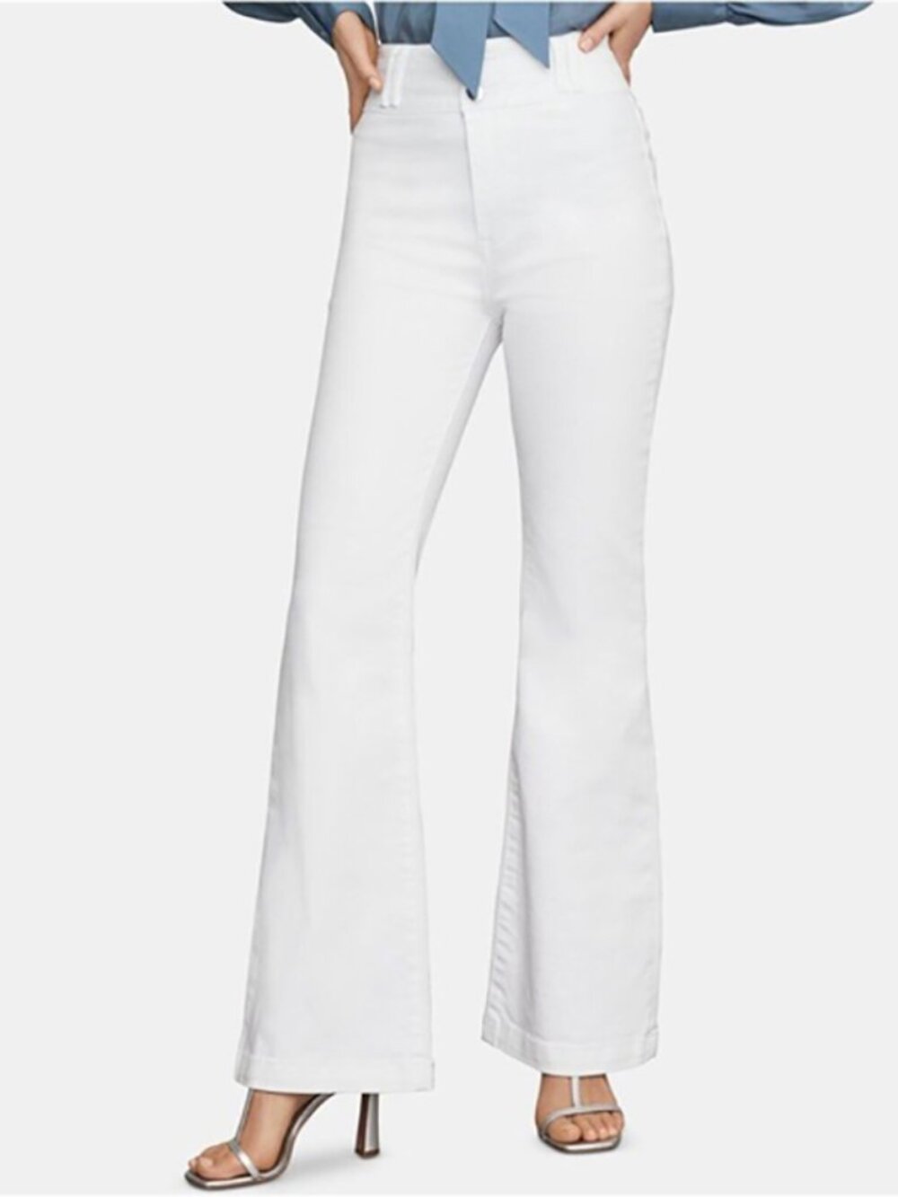 BCBG High Rise Wide Leg Jeans